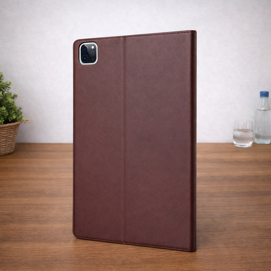 iPad Leather Case with Card Slot and Stand