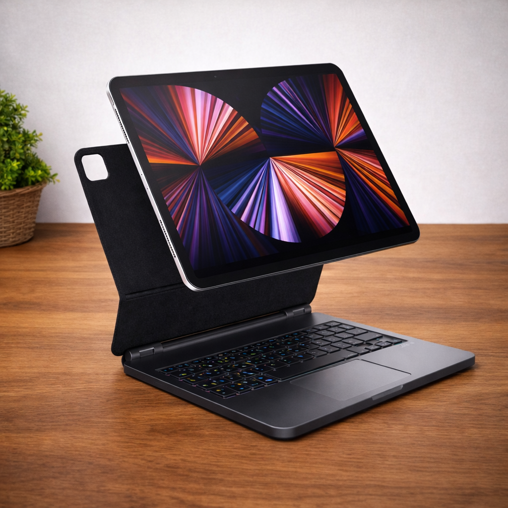 iPad Magnetic Bluetooth Keyboard with Backlight